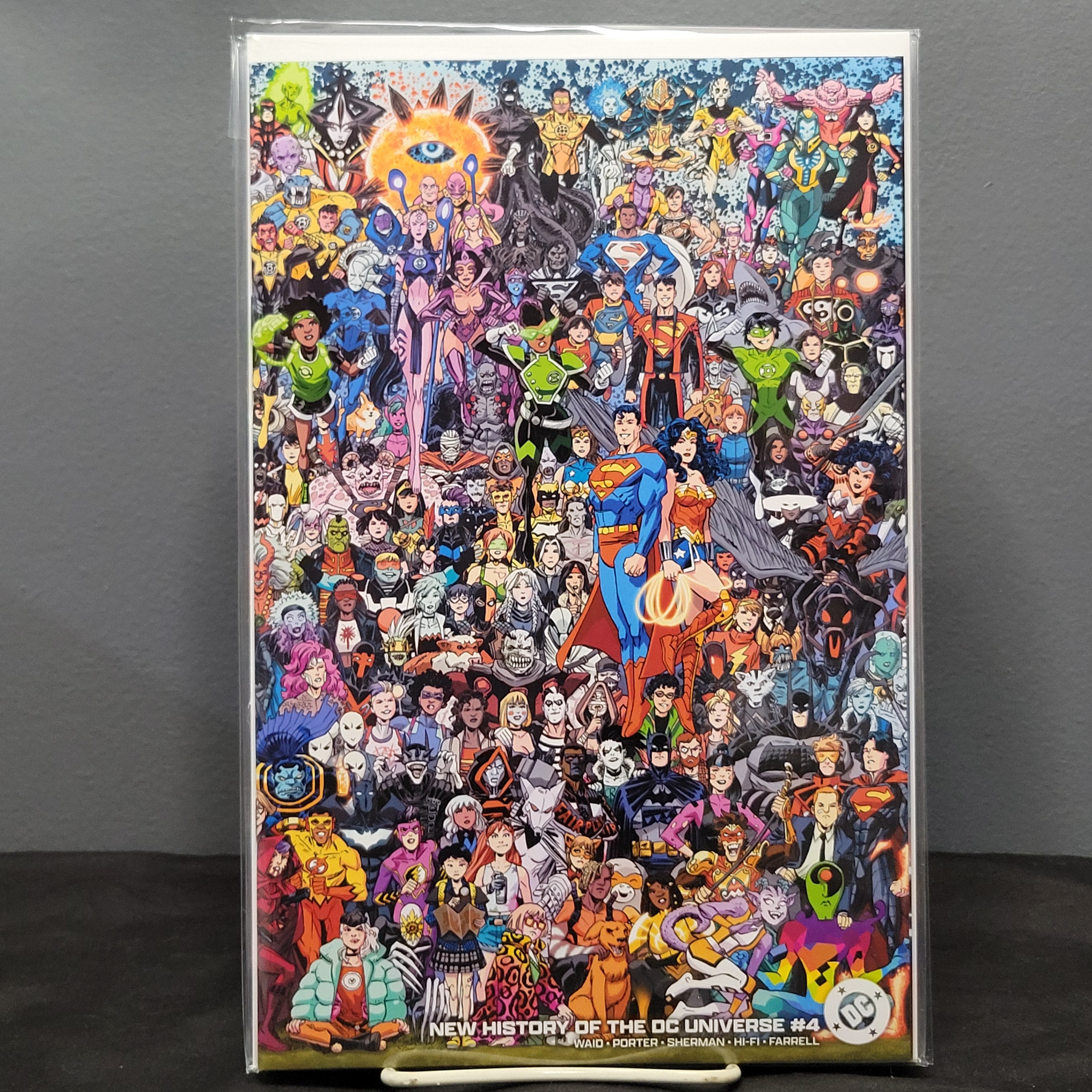 New History Of The DC Universe #4 Koblish Variant – Hero's Corner Comics