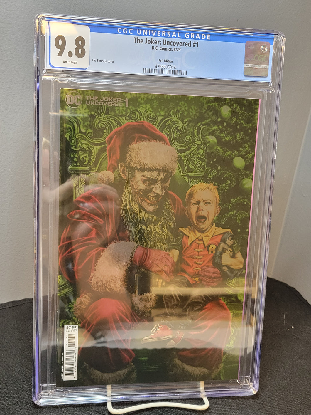 Joker Uncovered 1 Foil Variant CGC 9.8