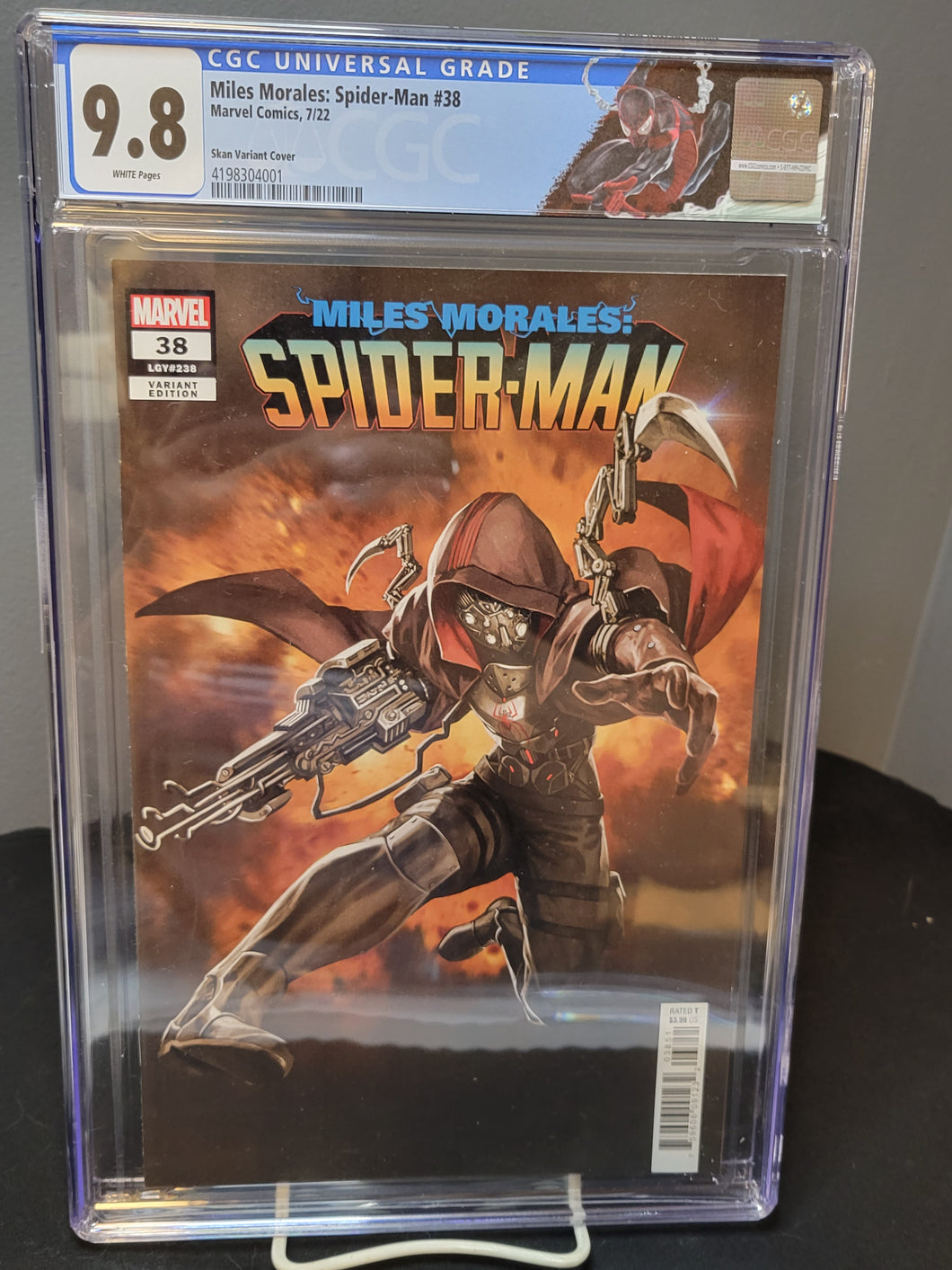 Miles Morales 38 1:50 Variant CGC 9.8