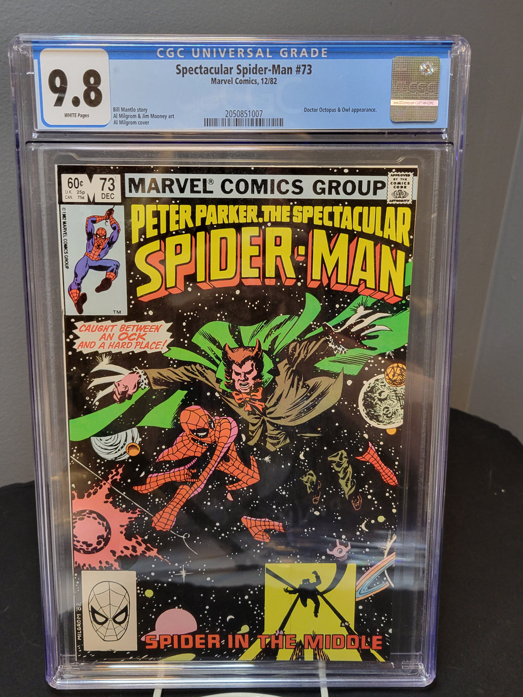 Peter Parker Spectacular Spider-Man 73 CGC 9.8