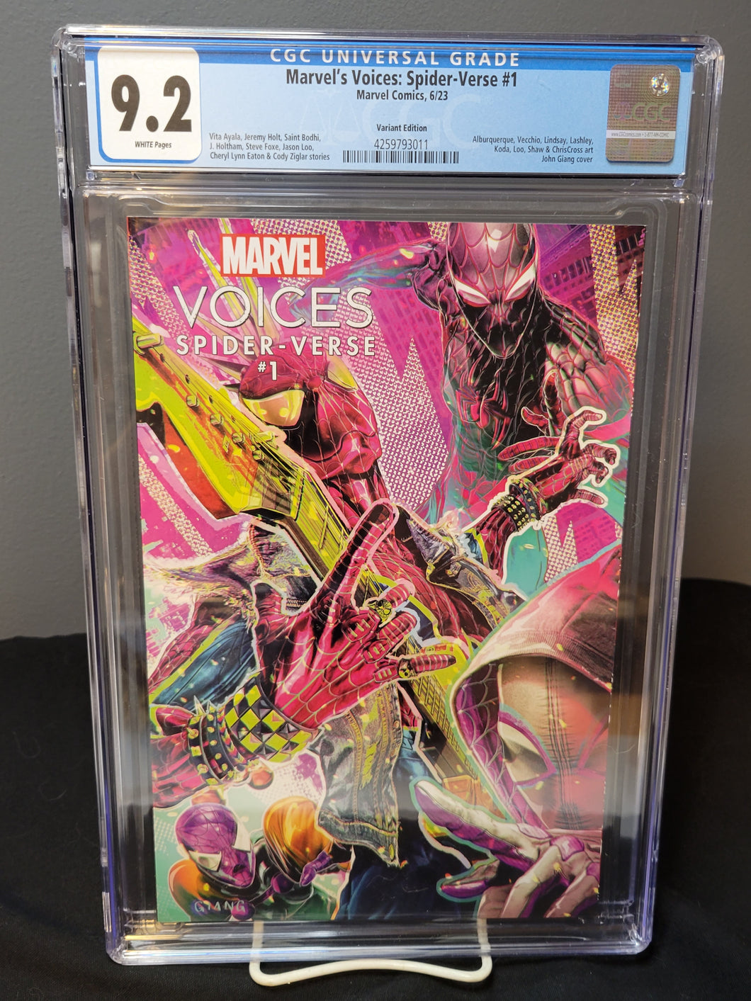 Marvel Voices Spider-Verse Giang Variant CGC 9.2