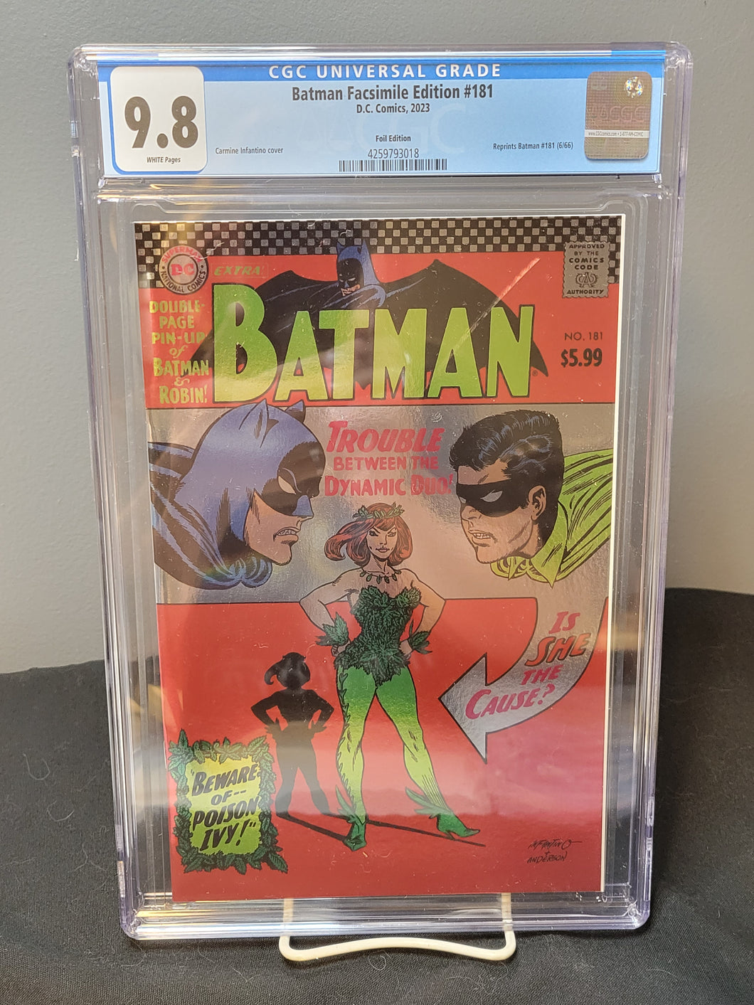 Batman 181 Foil CGC 9.8