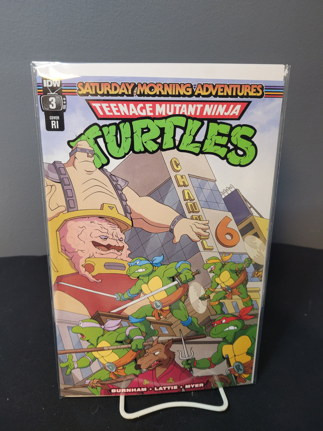 Teenage Mutant Ninja Turtles Saturday Morning Adventures 3 1:10 Ratio Variant