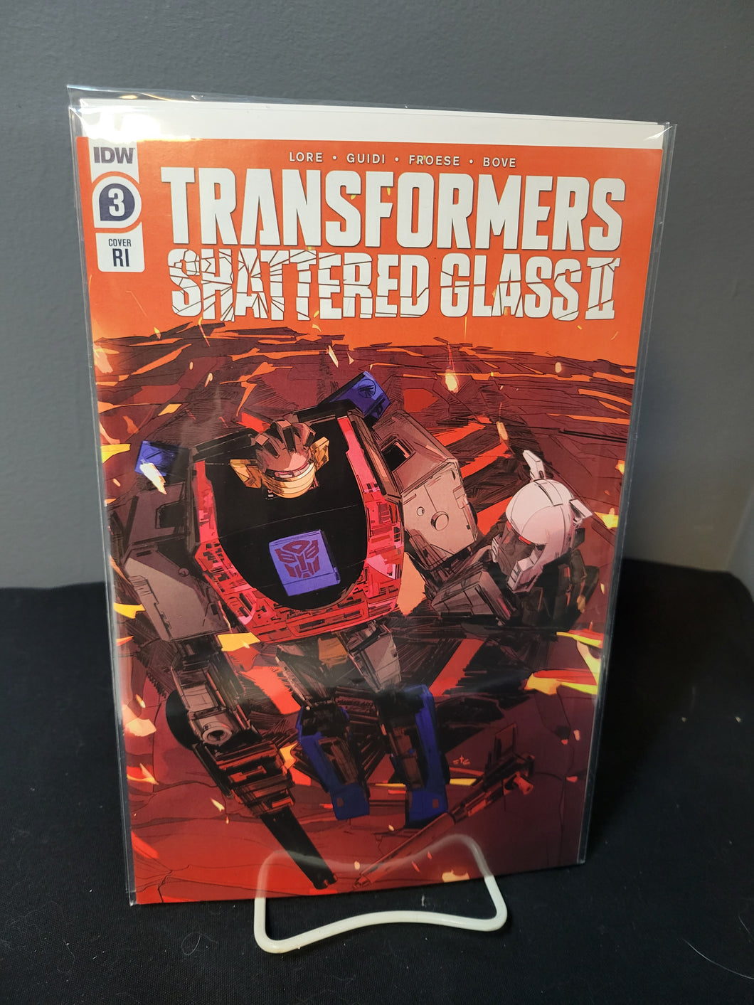 Transformers Shattered Glass II 3 1:10 Ratio Variant
