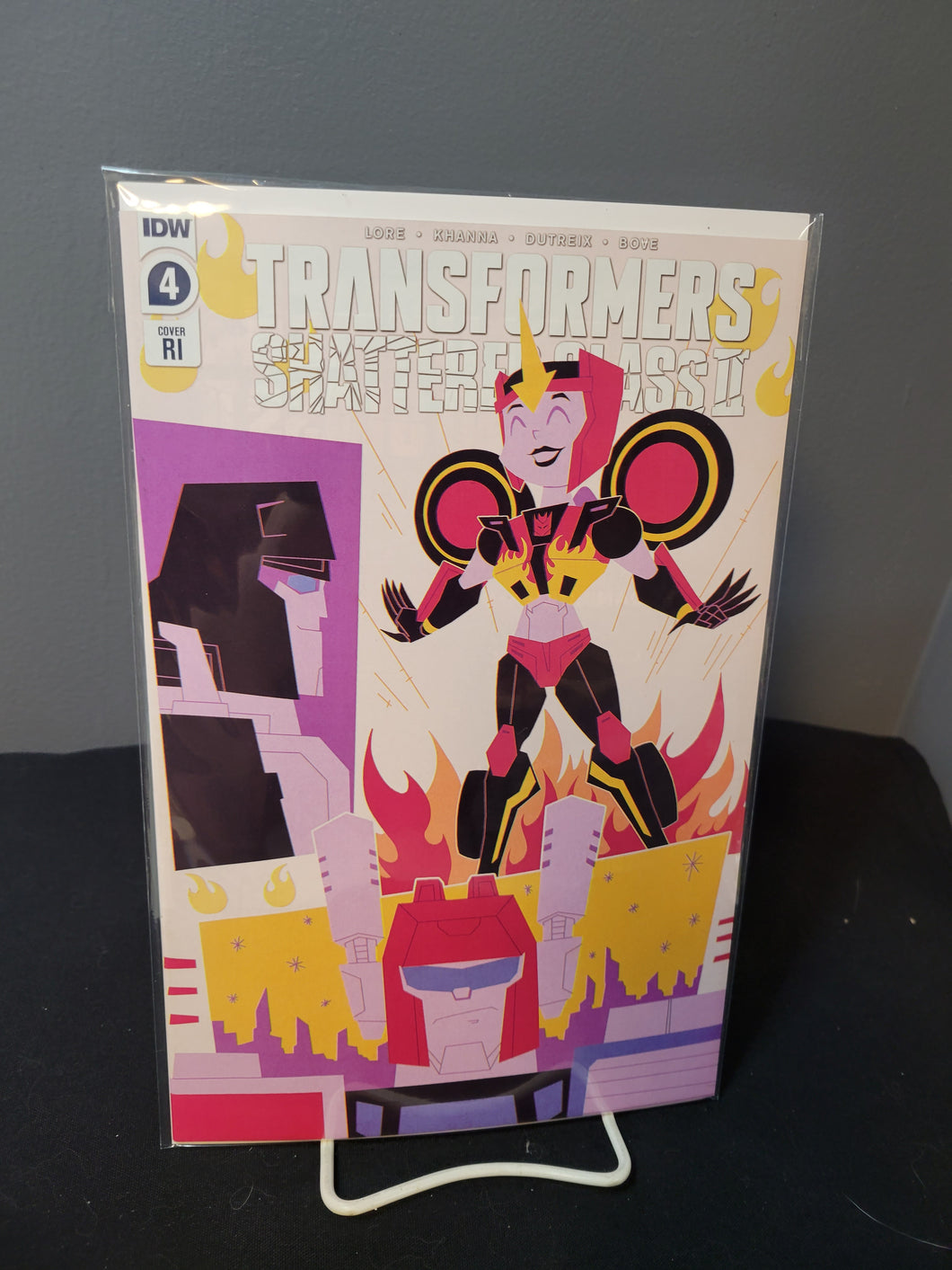 Transformers Shattered Glass II 4 1:10 Ratio Variant