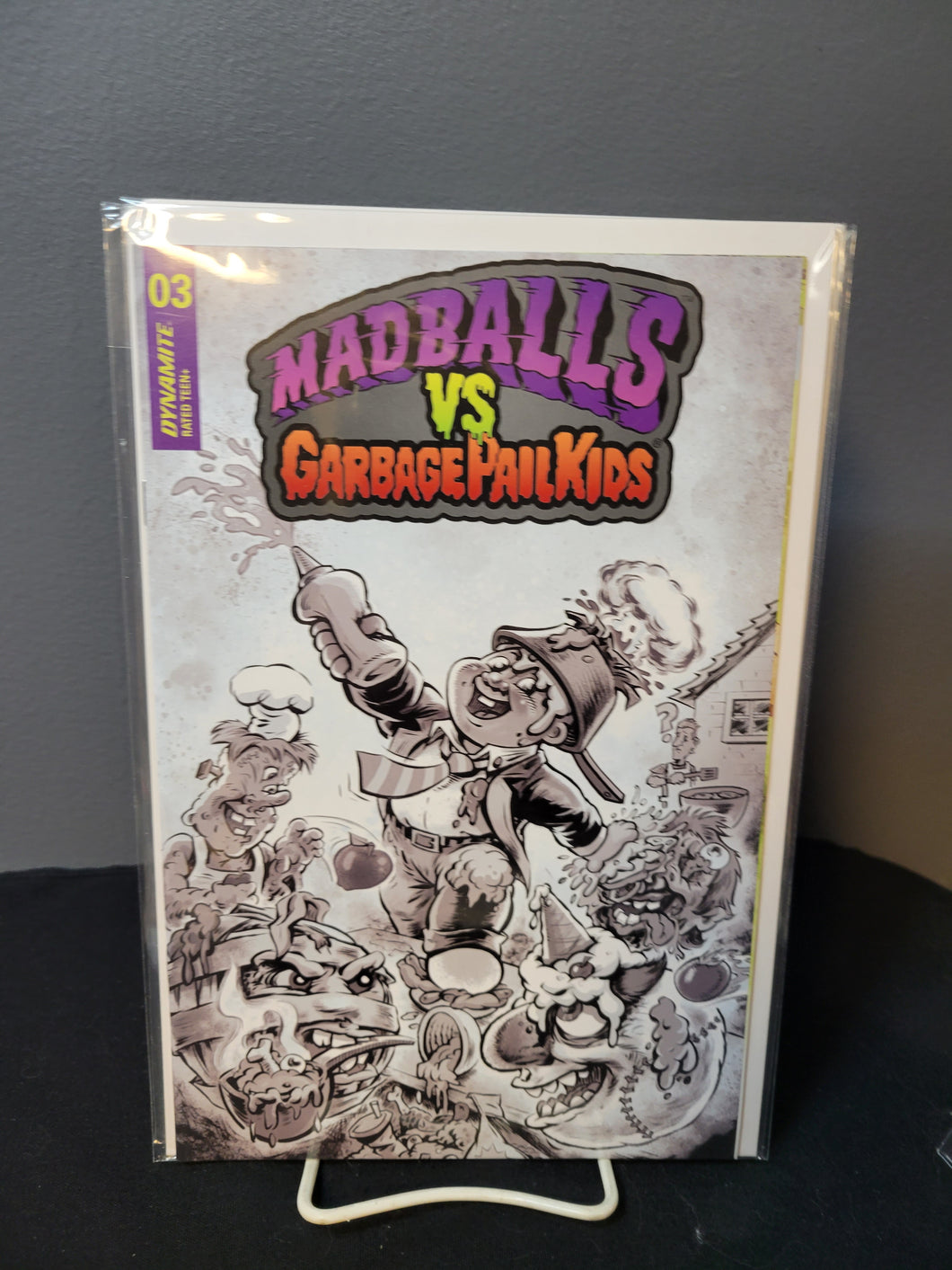 Madballs Vs Garbage Pail Kids 3 1:10 Ratio Variant