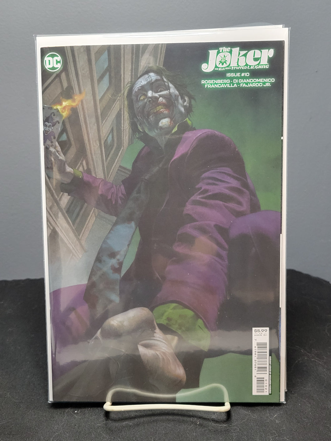 Joker The Man Who Stopped Laughing #10 Federici Variant