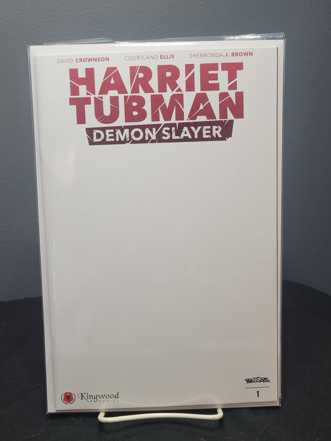 Harriet Tubman Demon Slayer #1 Blank Variant