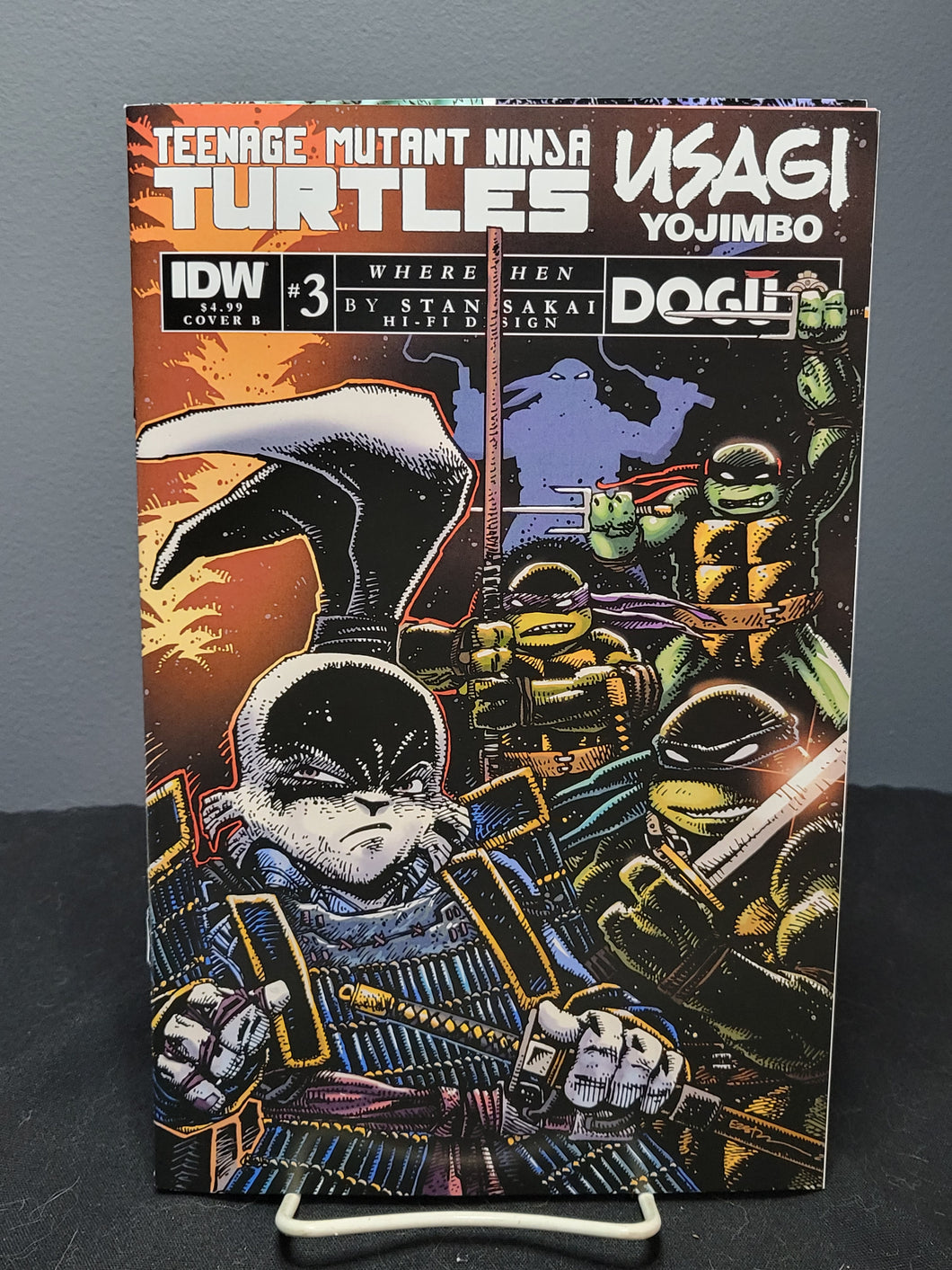 Teenage Mutant Ninja Turtles Usagi Yojimbo #3 Variant