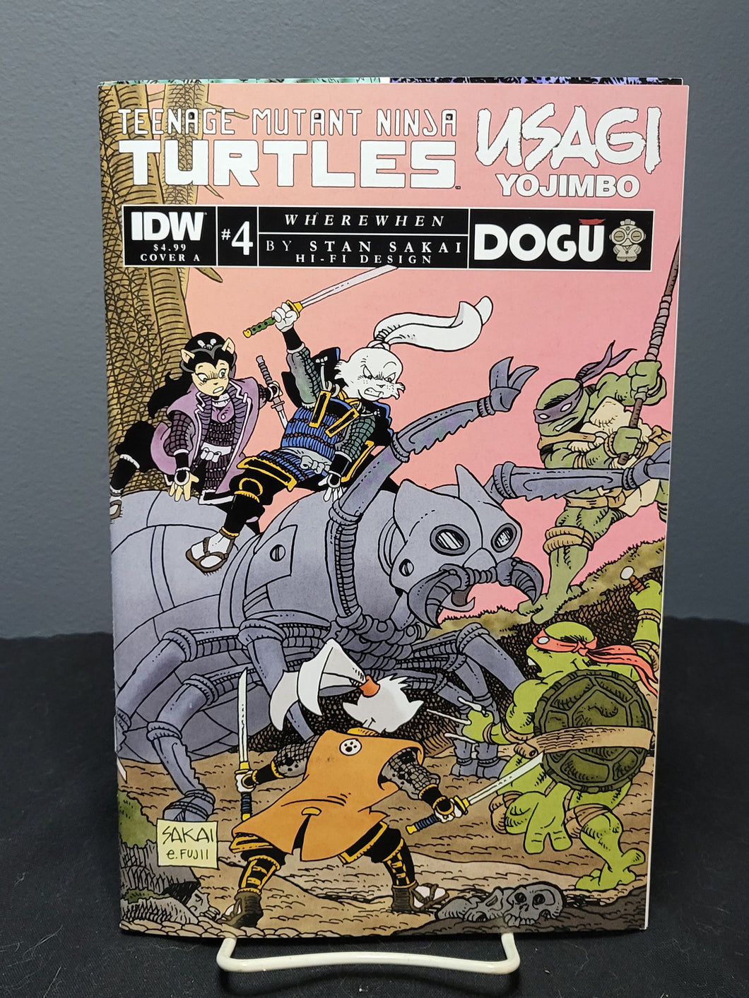 Teenage Mutant Ninja Turtles Usagi Yojimbo #4