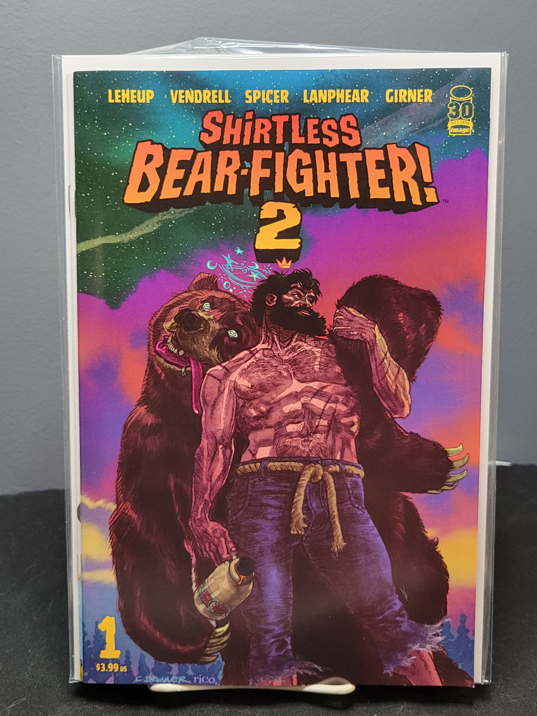 Shirtless Bear-Fighter! 2 #1 Variant