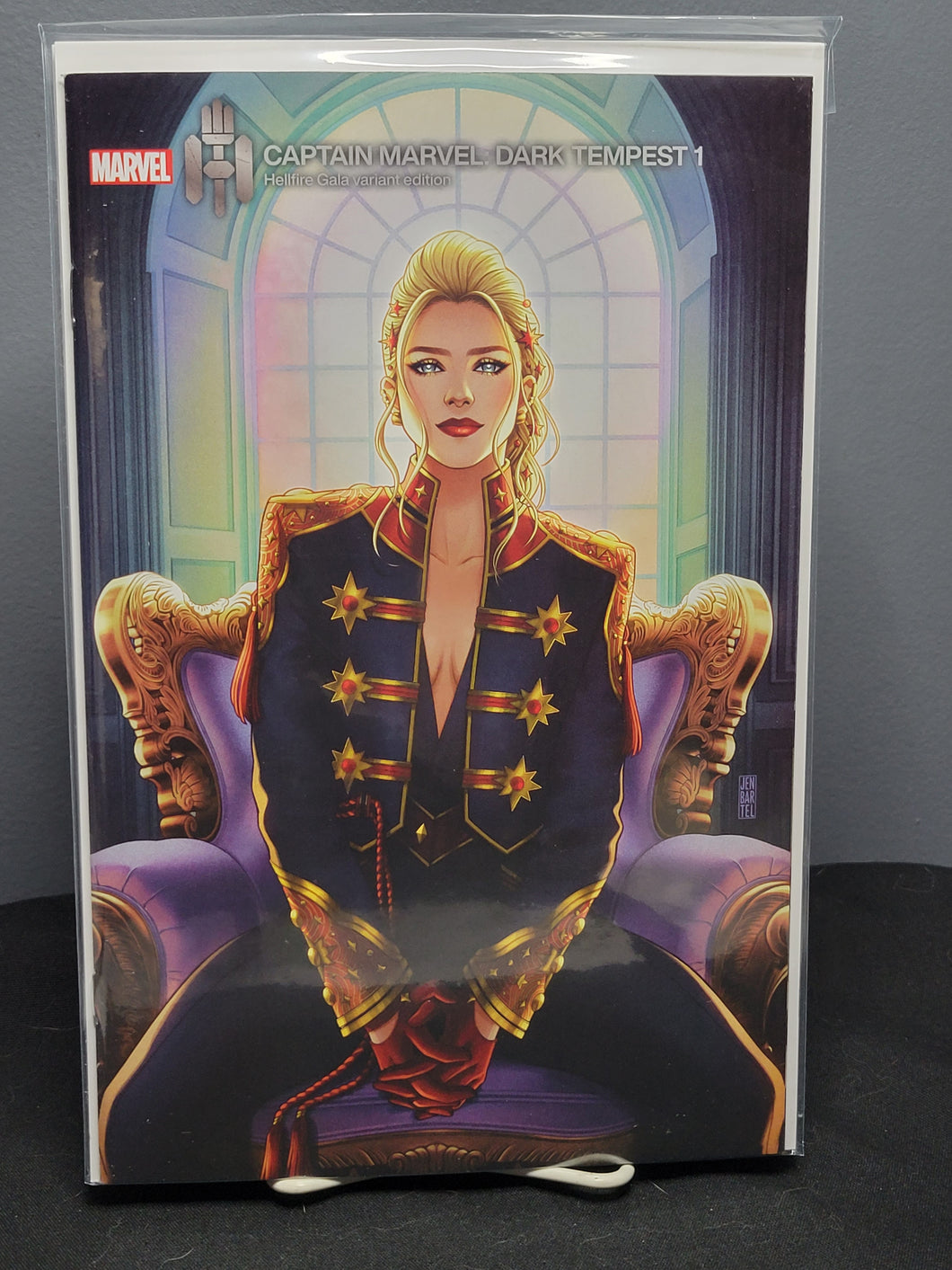 Captain Marvel Dark Tempest #1 Hellfire Variant