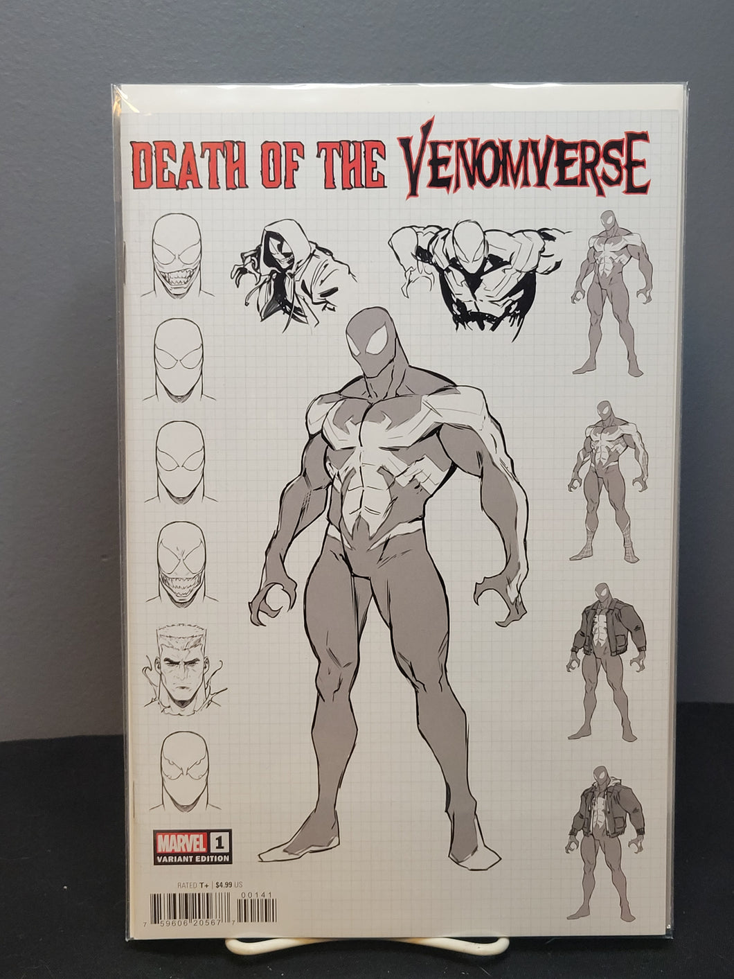 Death Of Venomverse 1 Design Variant