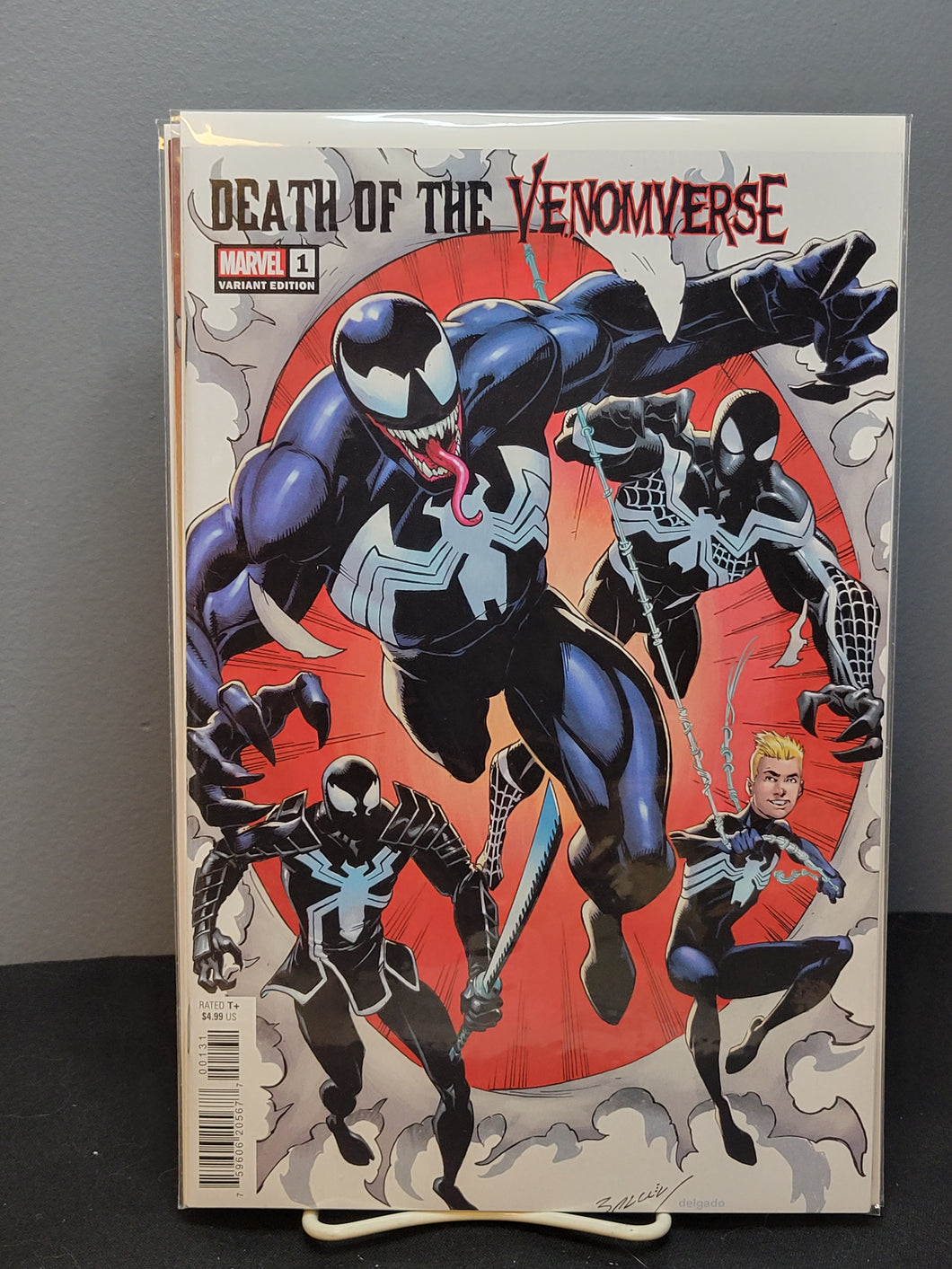 Death Of Venomverse 1 Bagley Variant