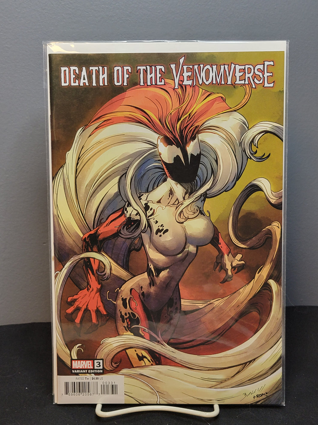Death Of Venomverse #3 Bagley Variant