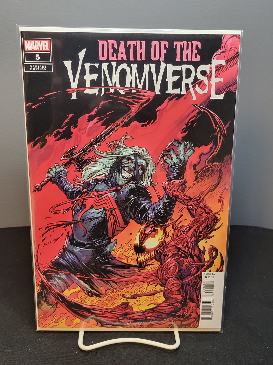 Death Of Venomverse #5 Bagley Variant