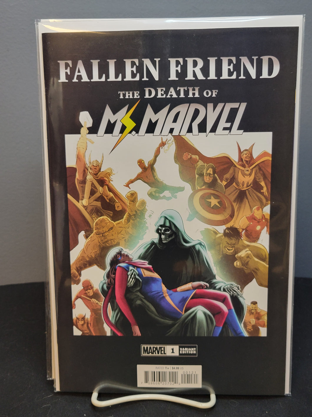 Fallen Friend The Death Of Ms Marvel #1 Homage Variant