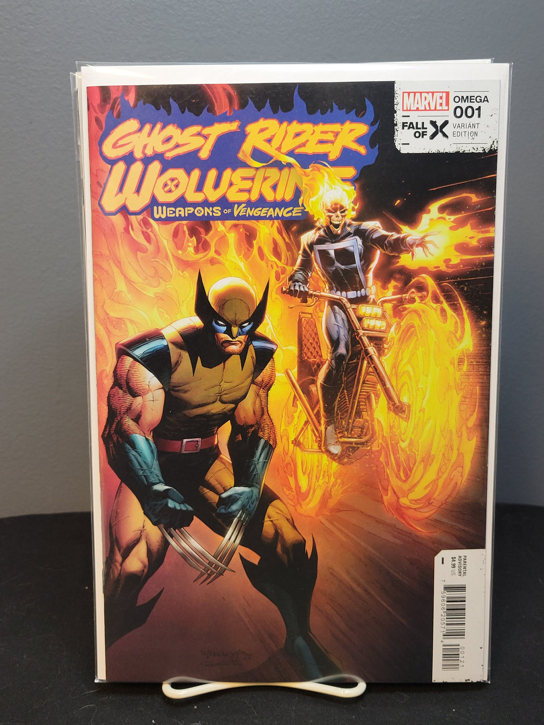 Ghost RIder Wolverine Weapons of Vengeance Omega 1 Variant