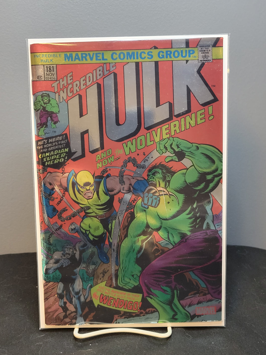 Hulk #181 Facsimile Foil Edition