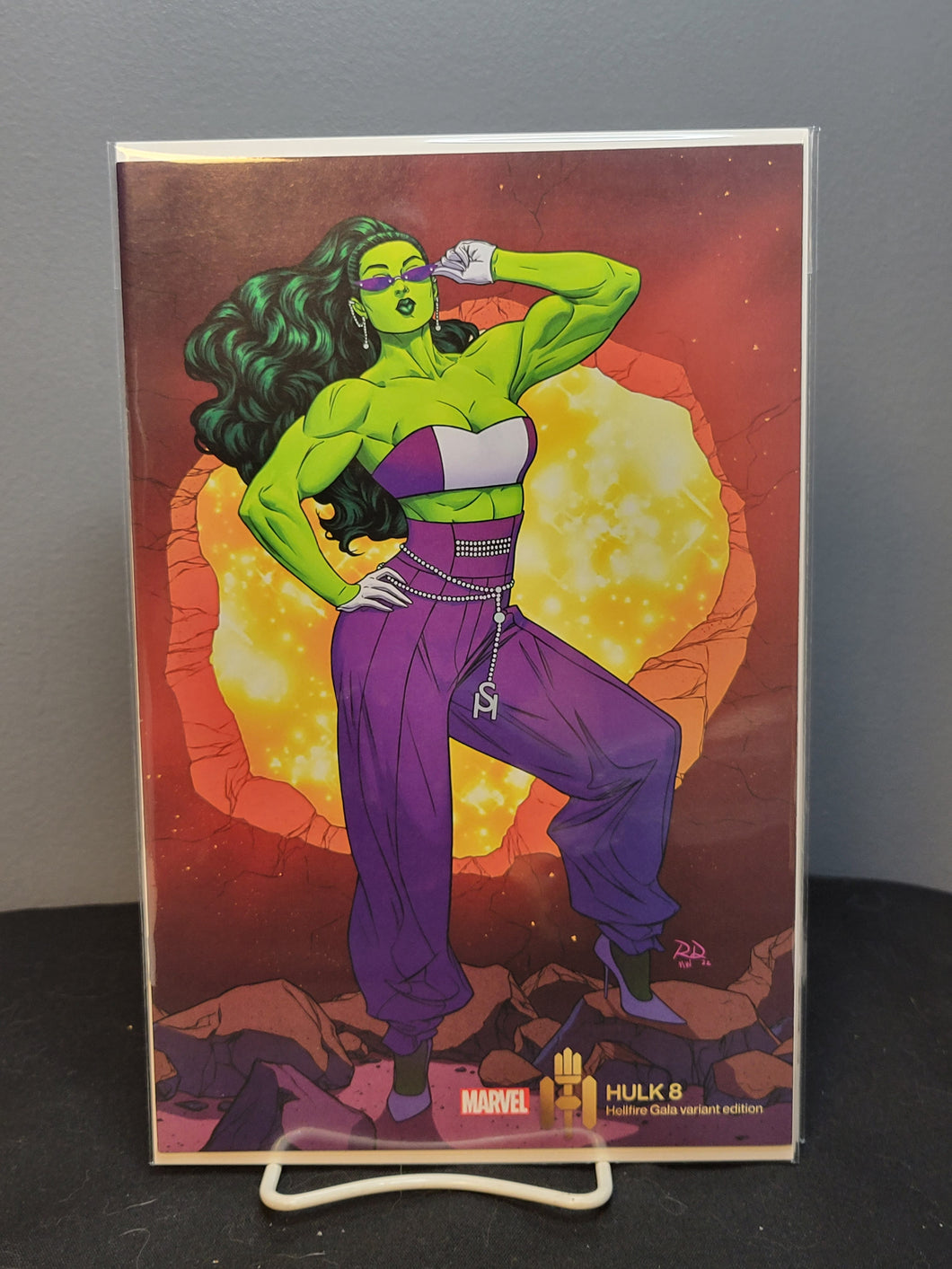 Hulk #8 Hellfire Variant