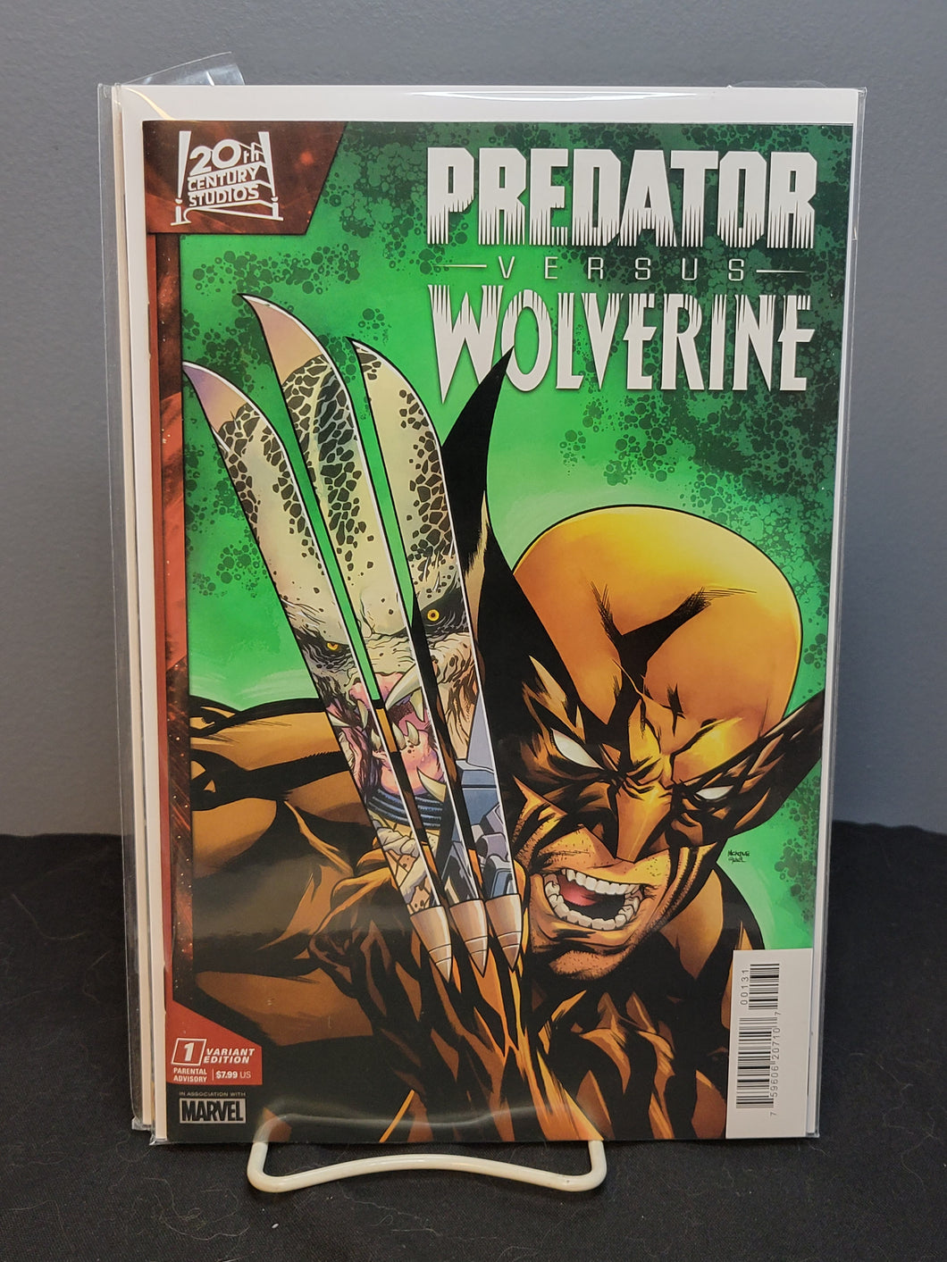 Predator Vs Wolverine #1 McKone Wolverine Variant