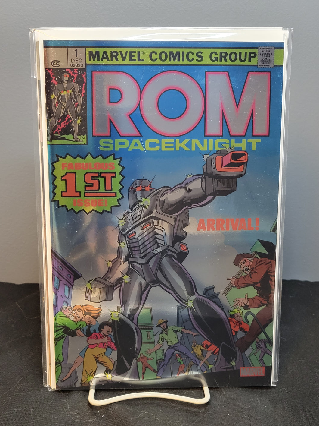 ROM Spaceknight #1 Foil Facsimile Edition