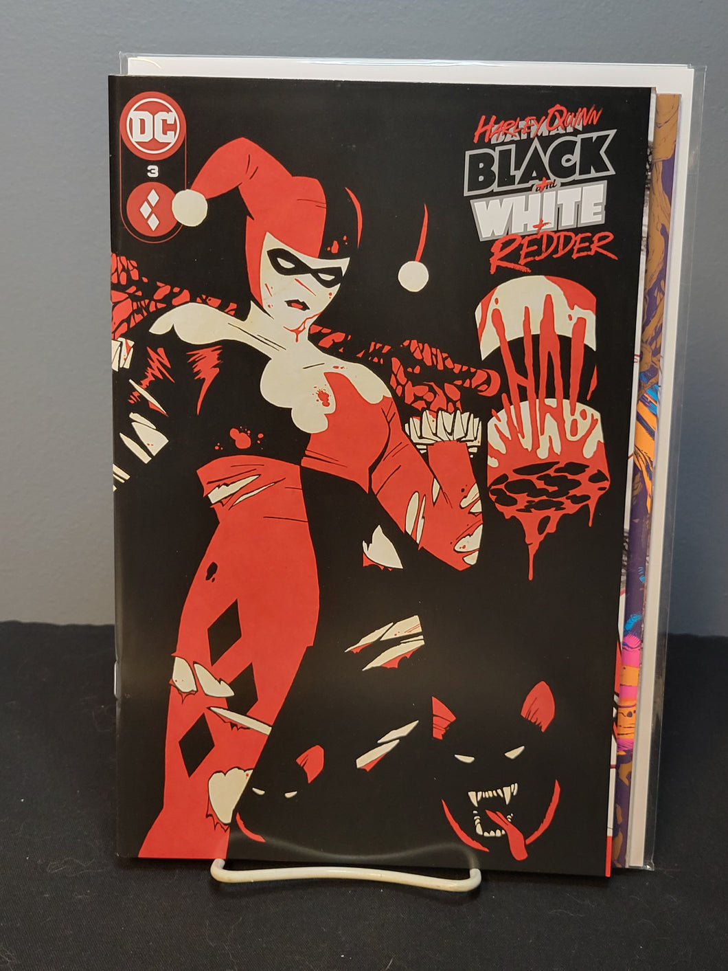 Harley Quinn Black White And Redder #3