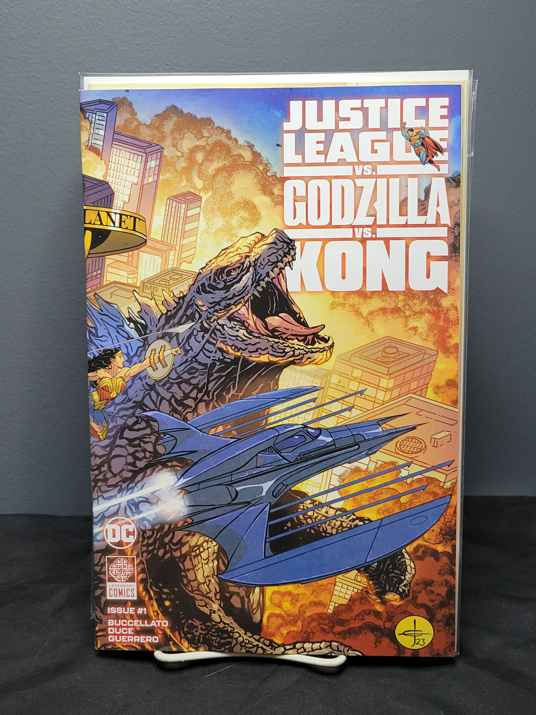 Justice League Vs Godzilla Vs Kong #1