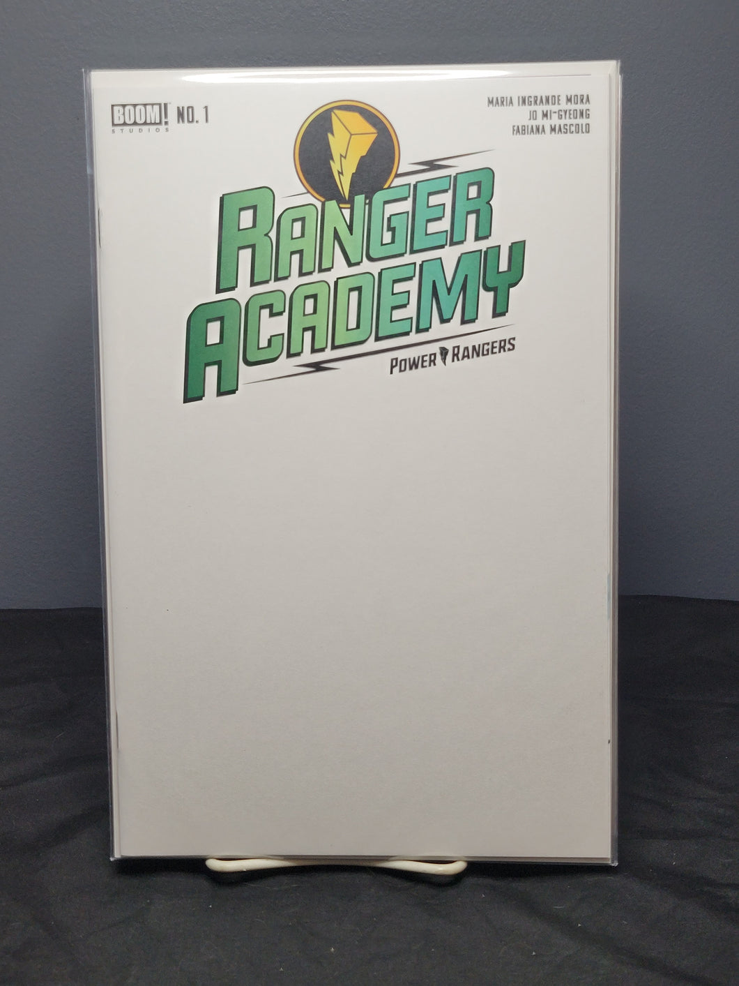 Ranger Academy #1 Blank Variant