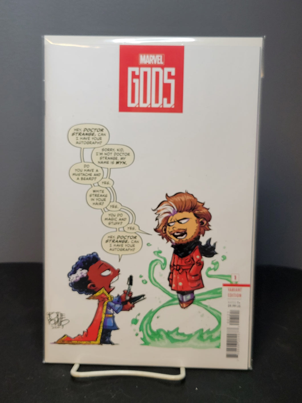 Marvel G.O.D.S #1 Young Variant