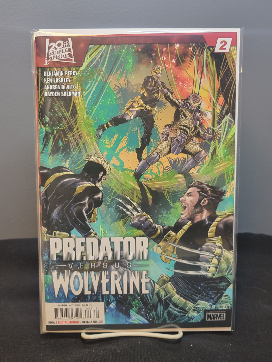Predator Vs Wolverine #2