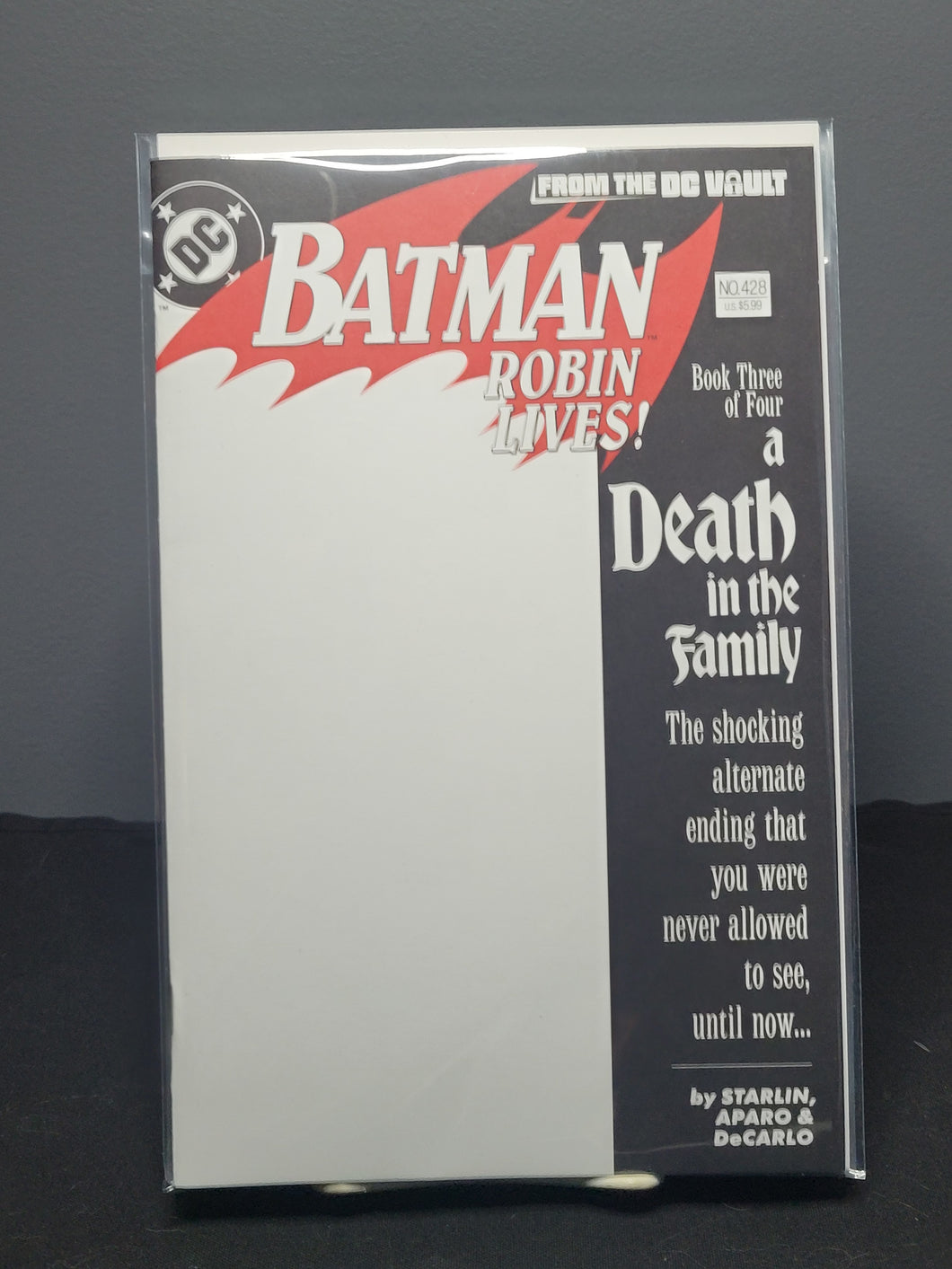 Batman #428 Facsimile Blank Variant