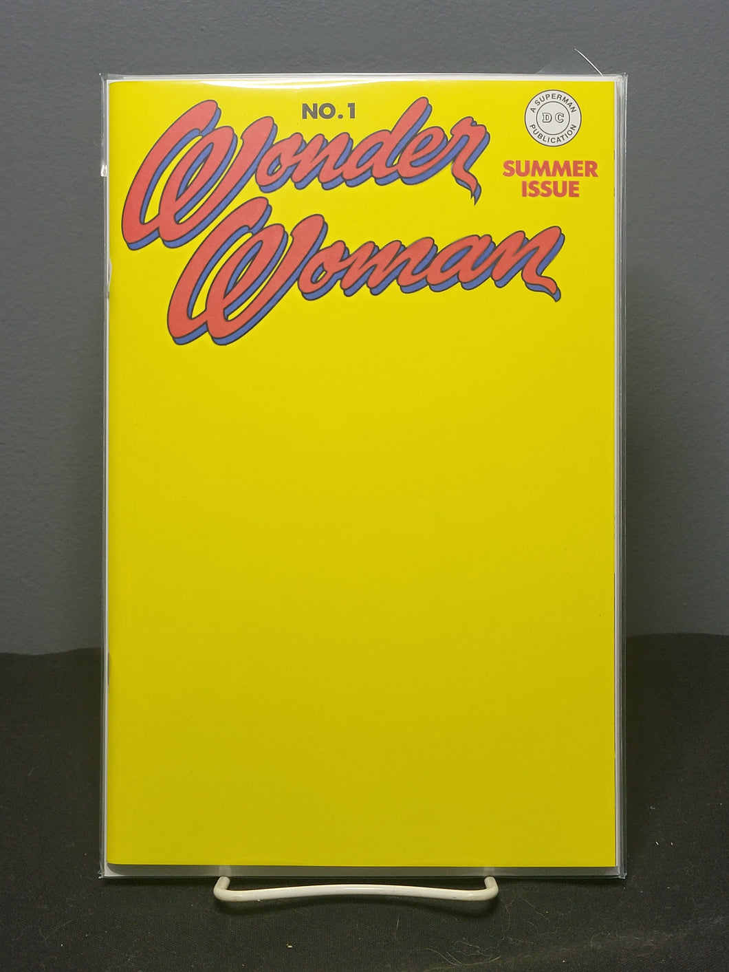 Wonder Woman #1 Facsimile Blank Edition