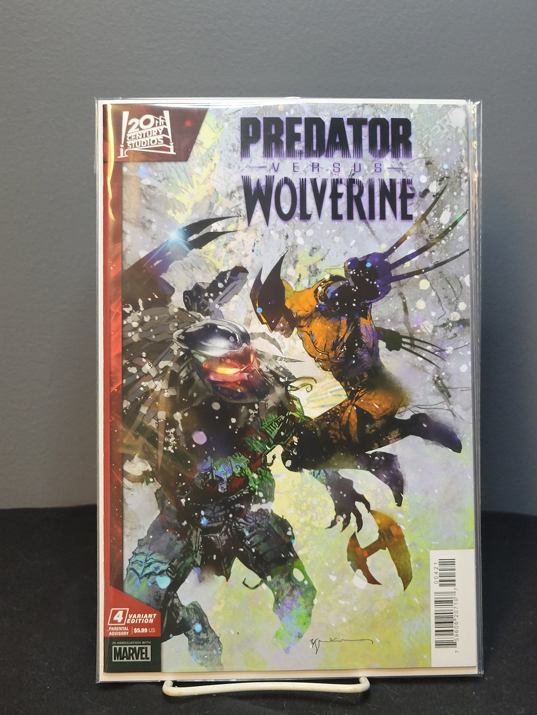 Predator Vs Wolverine #4 Variant
