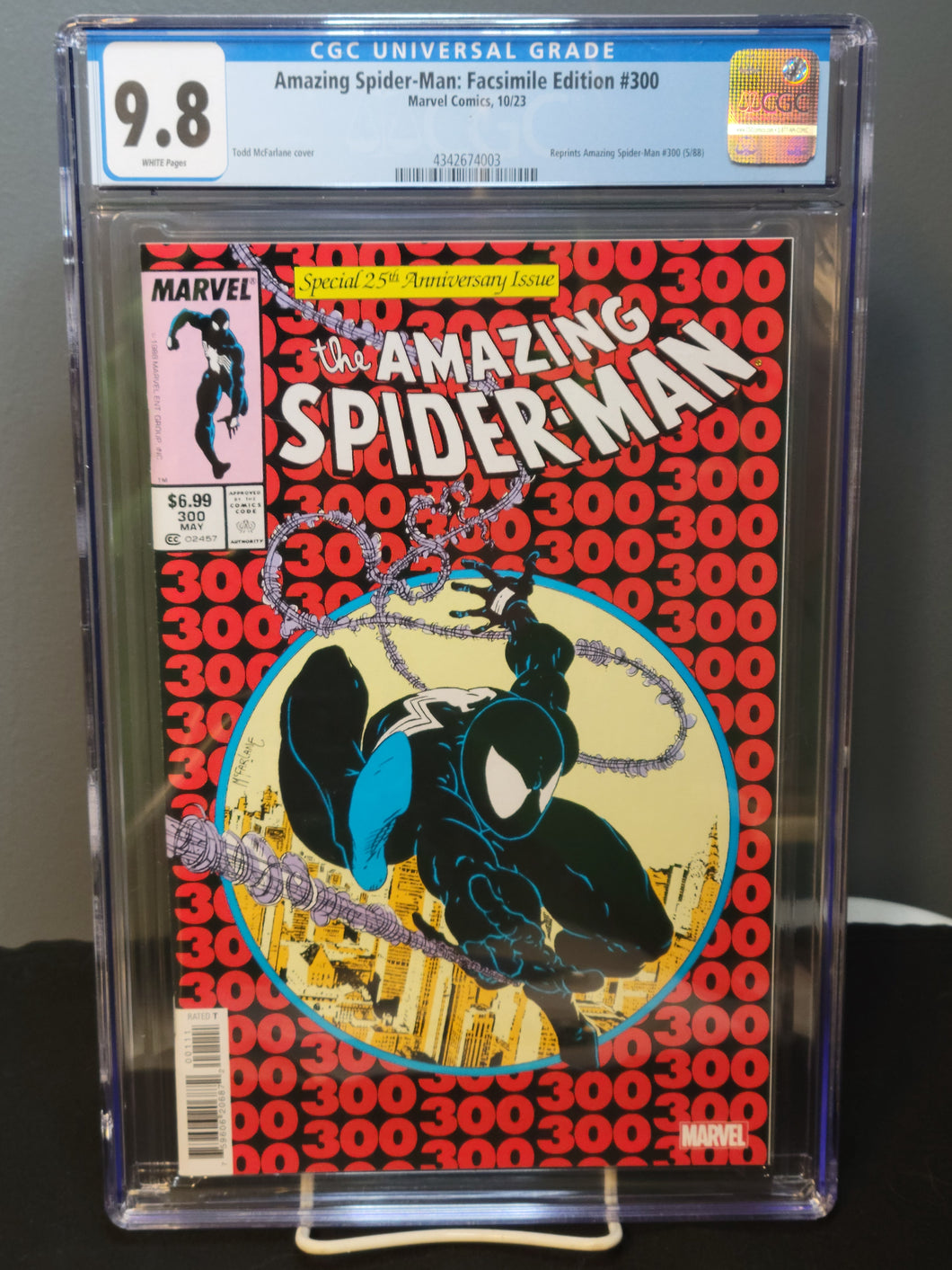 Amazing Spider-Man #300 Facsimile Edition CGC 9.8