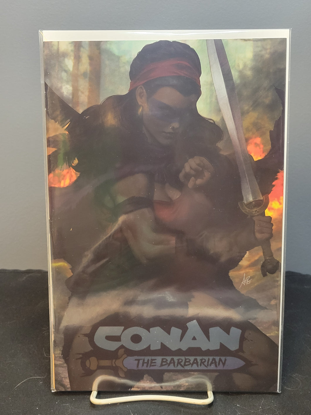 Conan The Barbarian #1 SDCC Artgerm Foil Variant