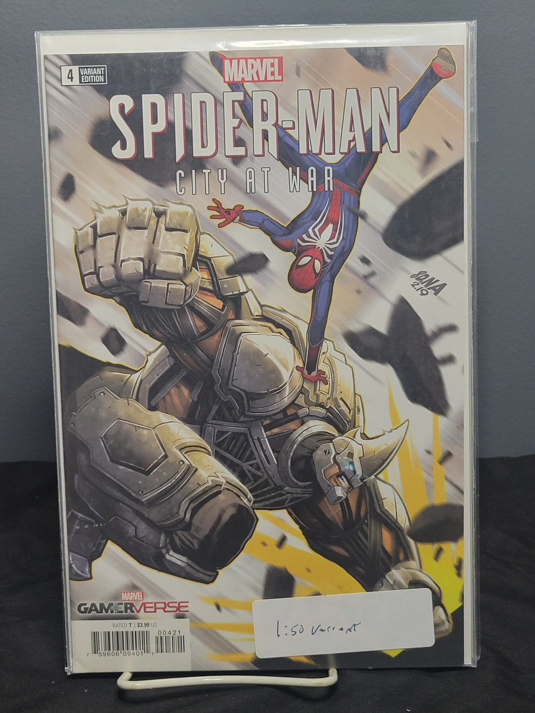 Spider-Man City At War #4 1:50 Variant