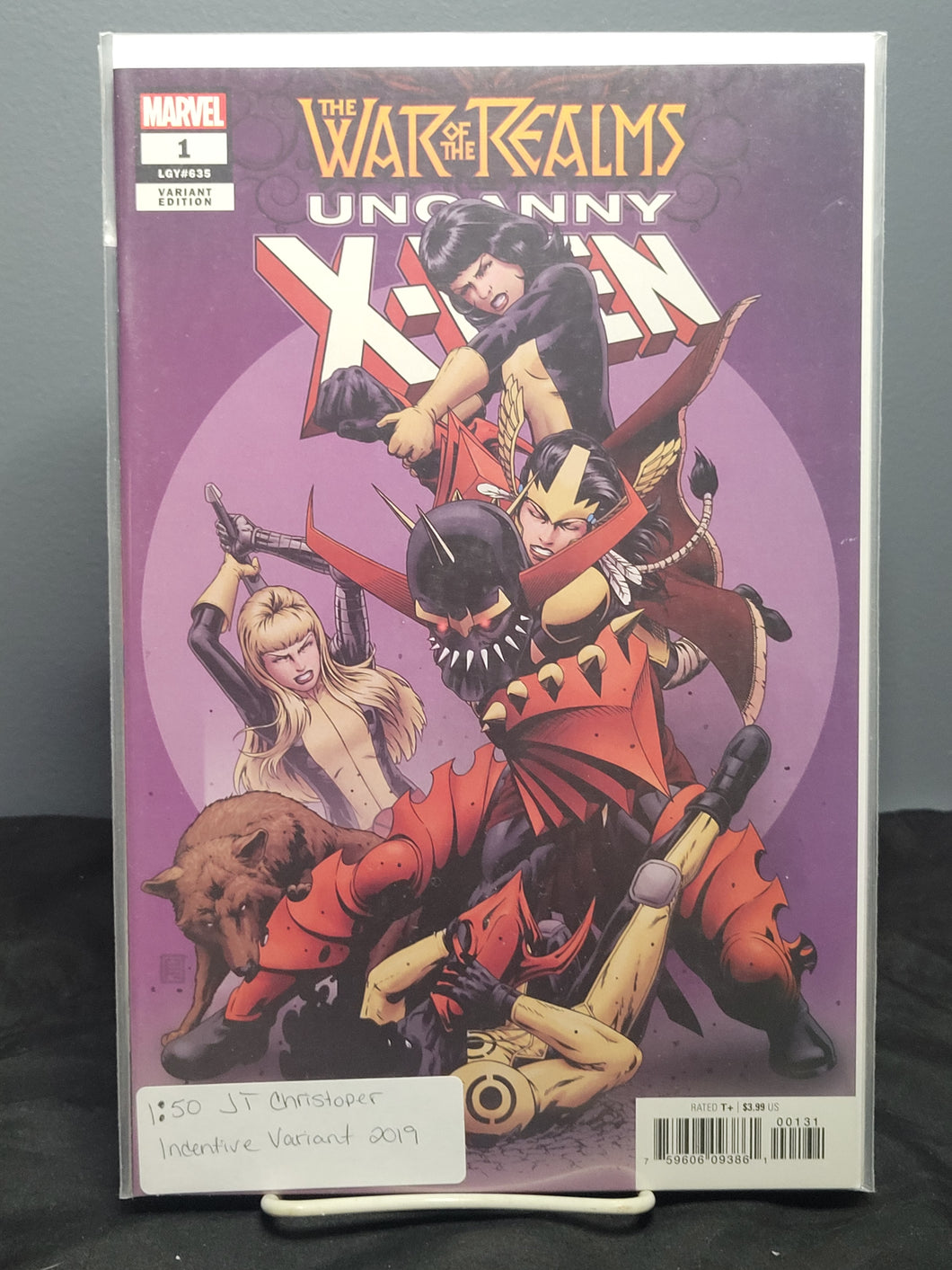 War Of The Realms Uncanny X-Men #1 1:50 Variant