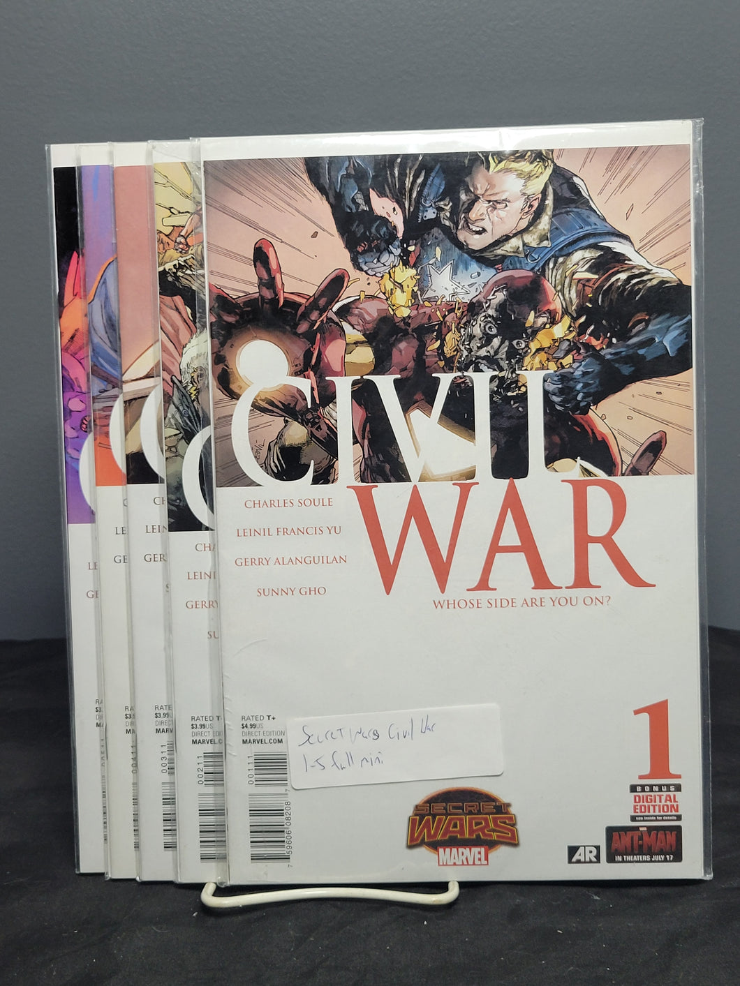 Secret Wars: Civil War #1-5 Bundle