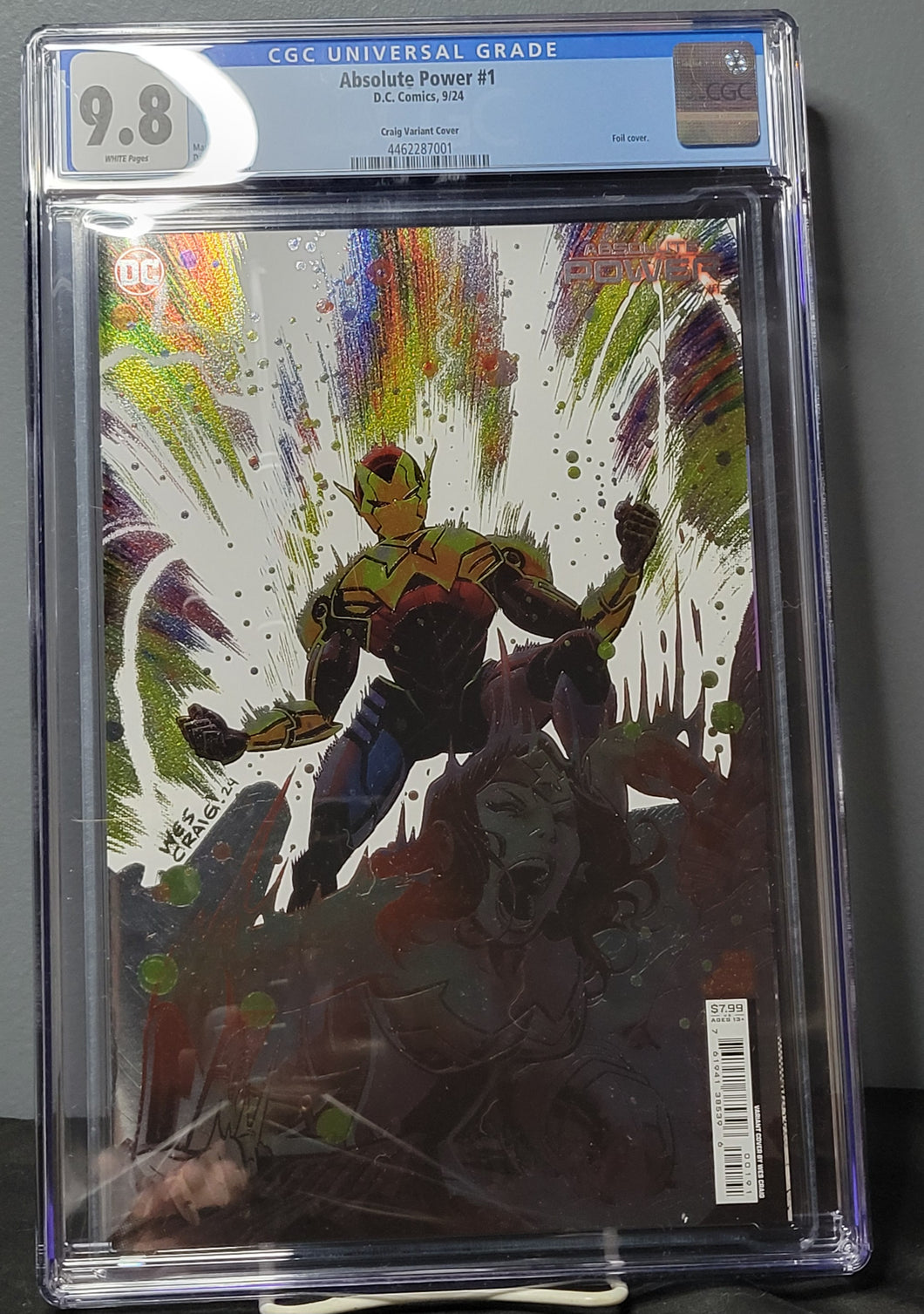 Absolute Power #1 Foil CGC 9.8
