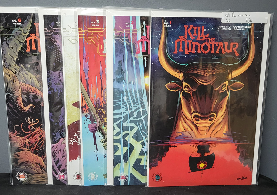 Kill The Minotaur #1-6 Bundle