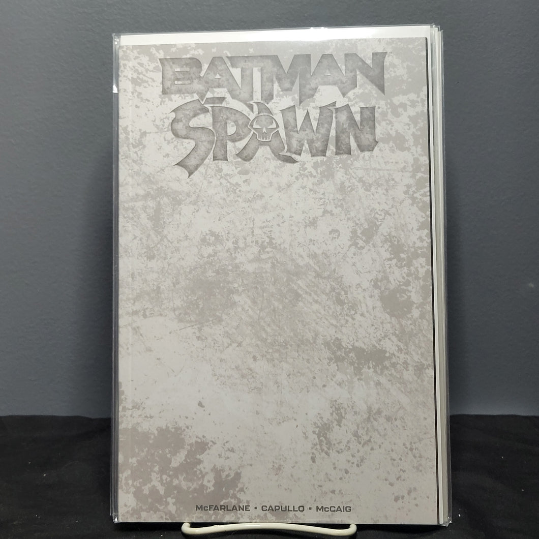 Batman Spawn #1 Blank Variant