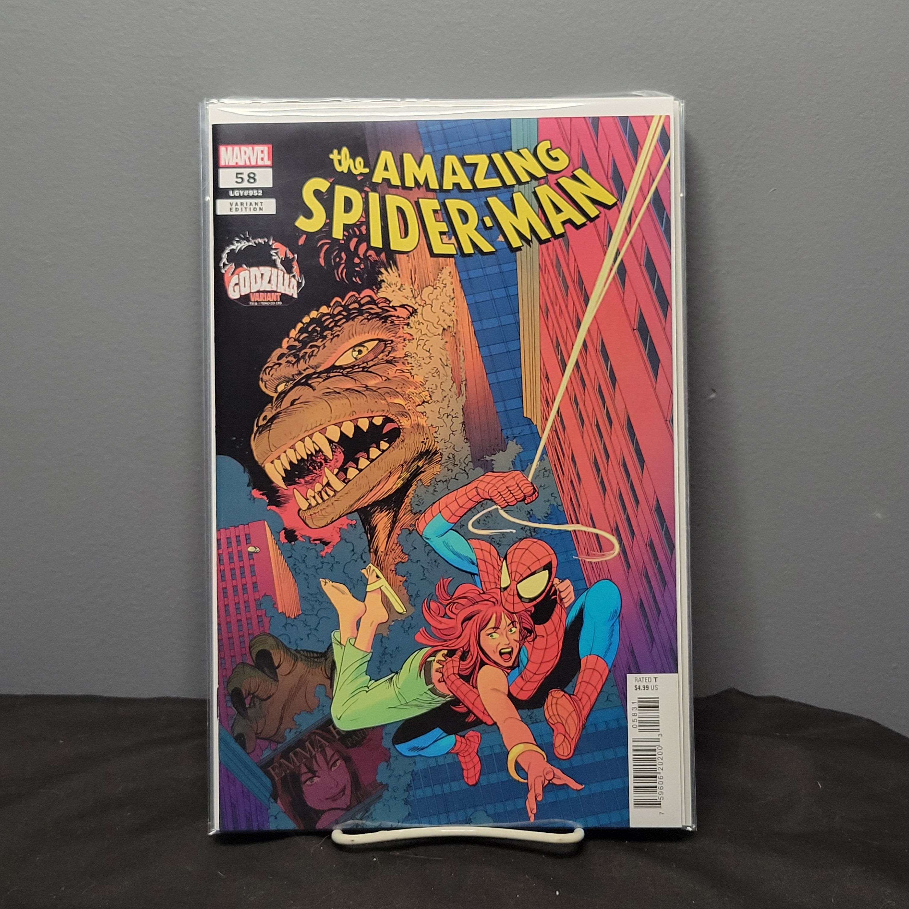 Amazing Spider-Man #58 Godzilla Variant – Hero's Corner Comics