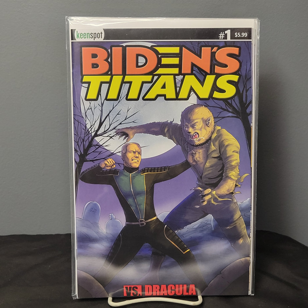 Biden's Titans Vs Dracula #1 Variant