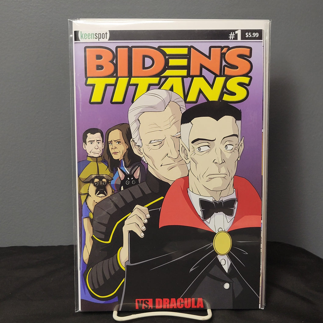 Biden's Titans Vs Dracula #1 Variant