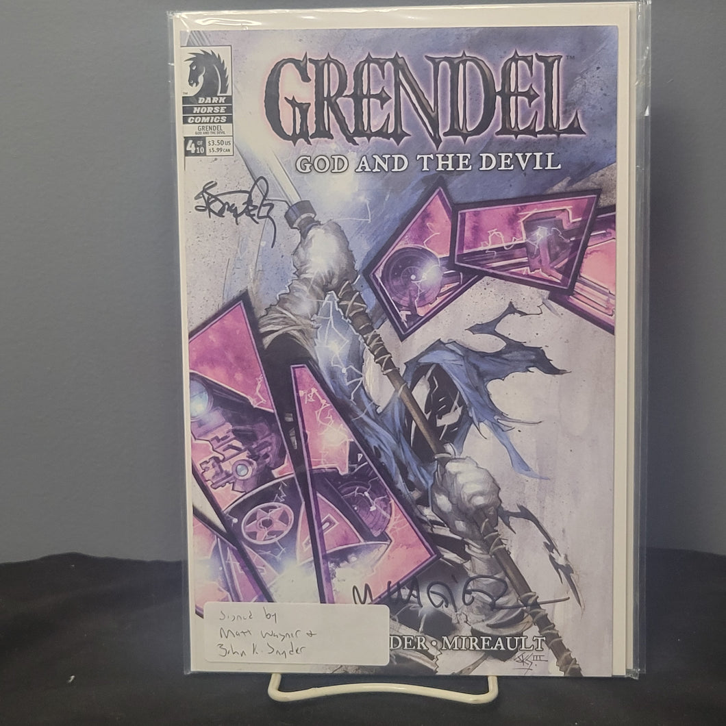 Grendel God And The Devil #4 Double Signed