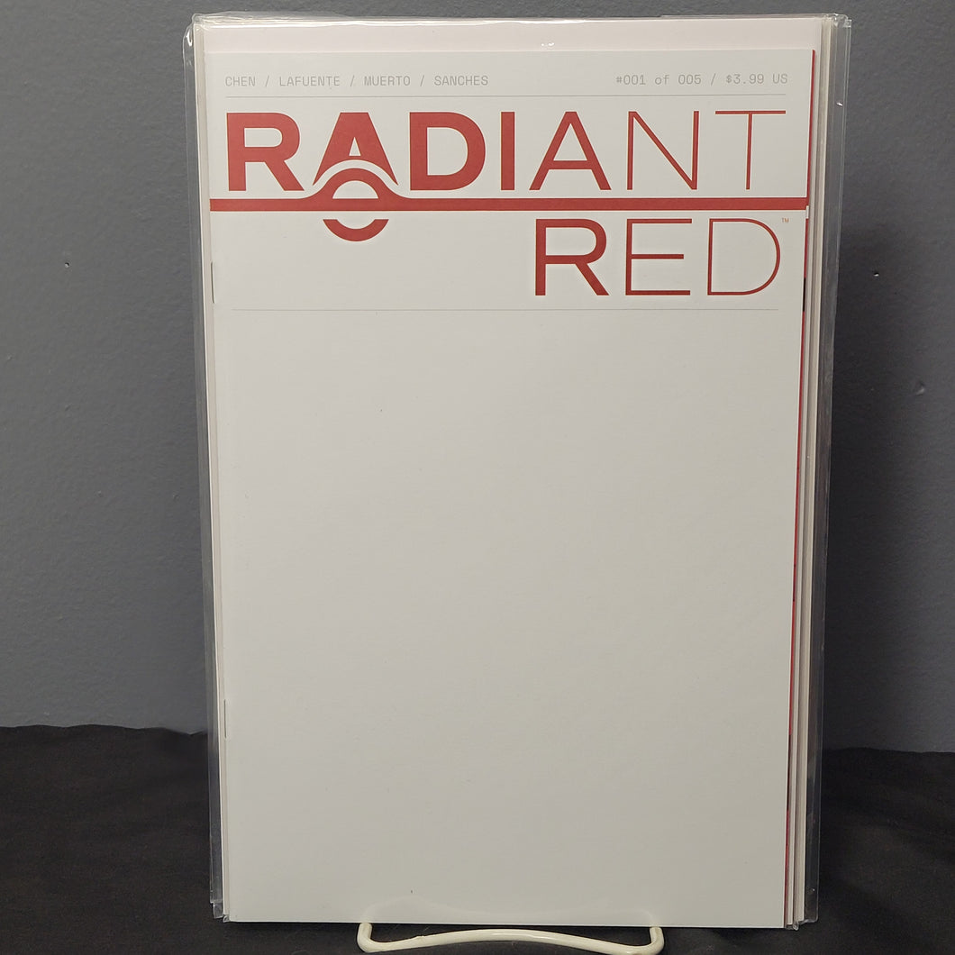 Radiant Red #1 Blank Variant