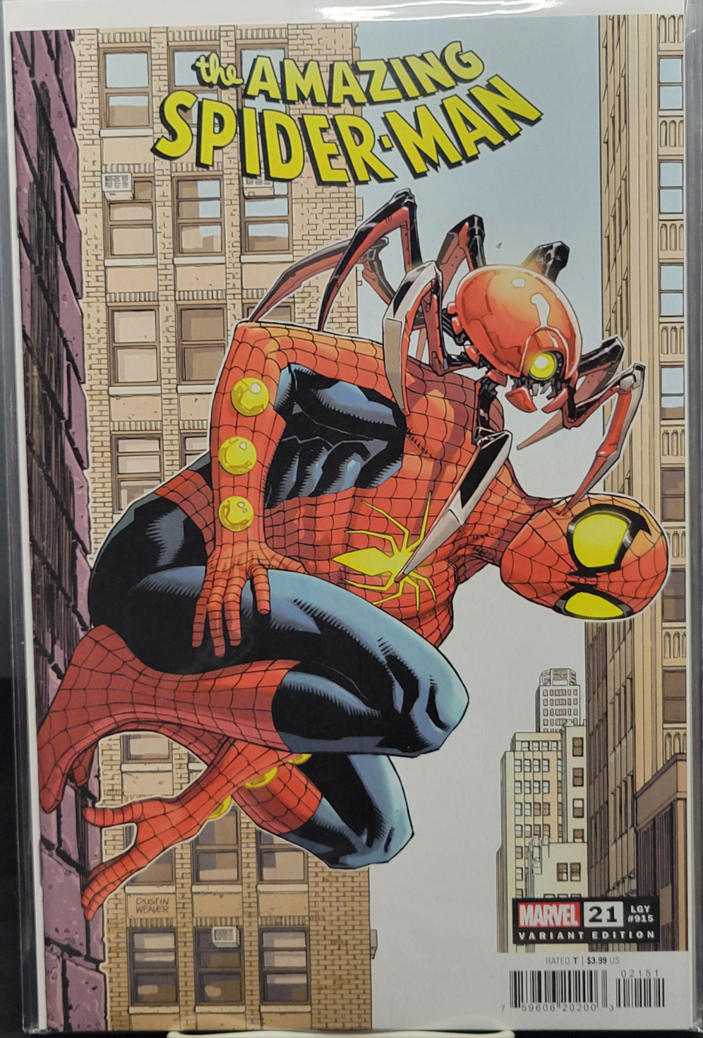 Amazing Spider-Man #21 1:25 DUSTIN WEAVER Variant