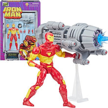 Load image into Gallery viewer, Iron Man Retro Marvel Legends Figure
