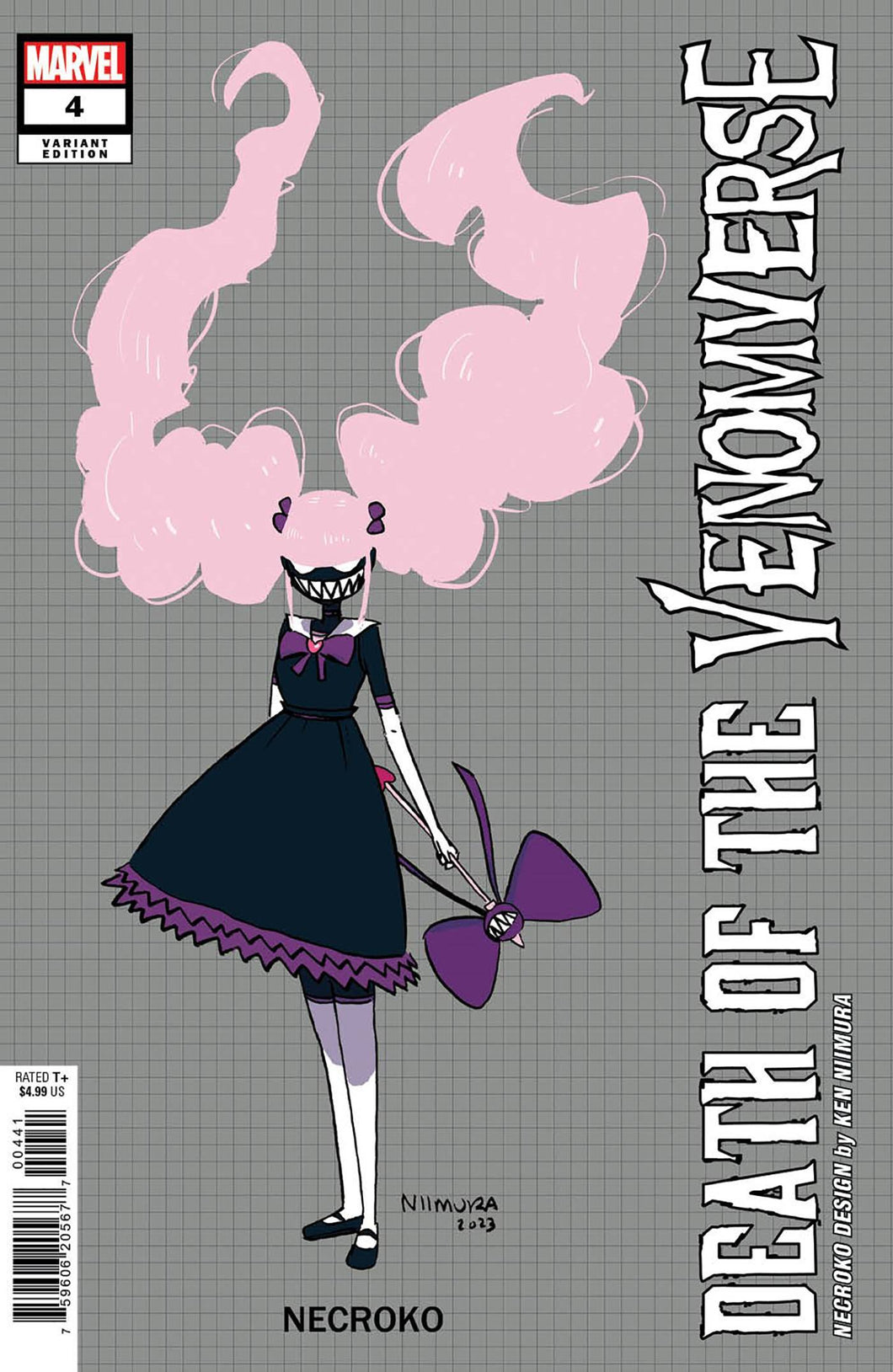 Death Of Venomverse 4 Niimura Variant